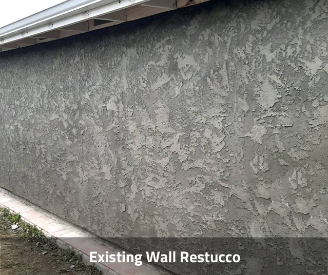 podExistingWallRestucco